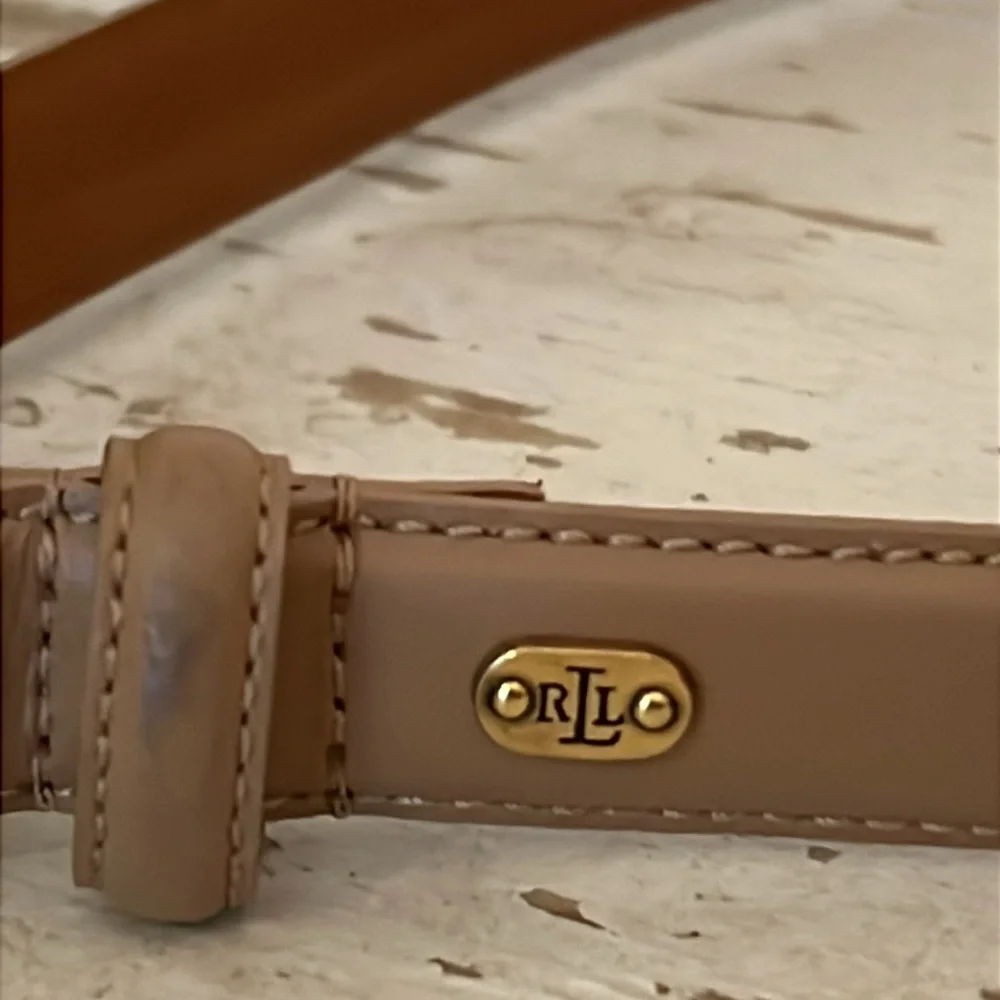 Lauren Ralph Lauren Italian Leather belt 29” - 33”